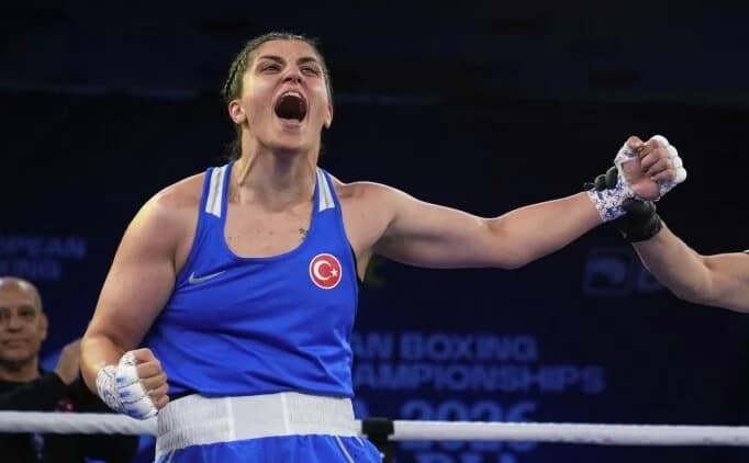Busenaz Sürmeneli, Avrupa Şampiyonası'nda üst üste 2. kez finalde