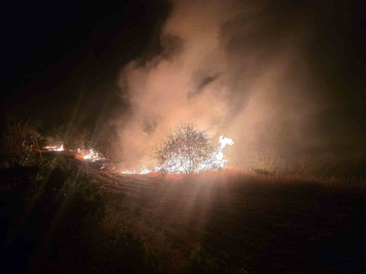 Elazığ'da Yangın Kontrol Altına Alındı