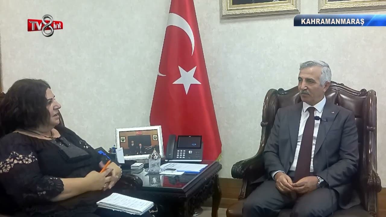 KAHRAMANMARAŞ VALİSİ - TV8 İNT EKONOMİ DÜNYASI