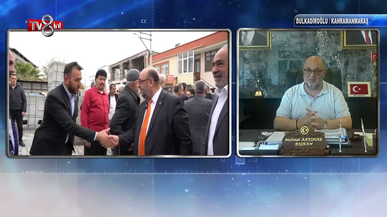 DULKADİROĞLU BELEDİYESİ - TV8 İNT EKONOMİ DÜNYASI