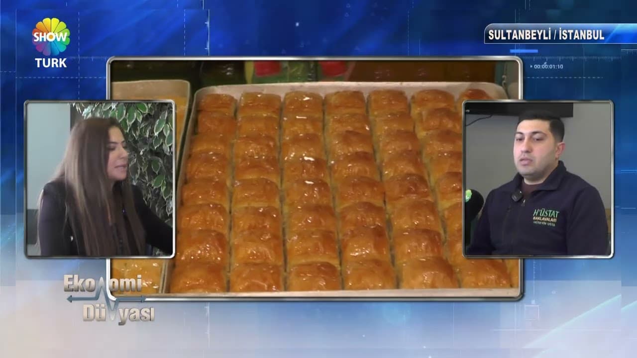 HÜSTAT BAKLAVALARI - SHOWTÜRK EKONOMİ DÜNYASI 868. BÖLÜM